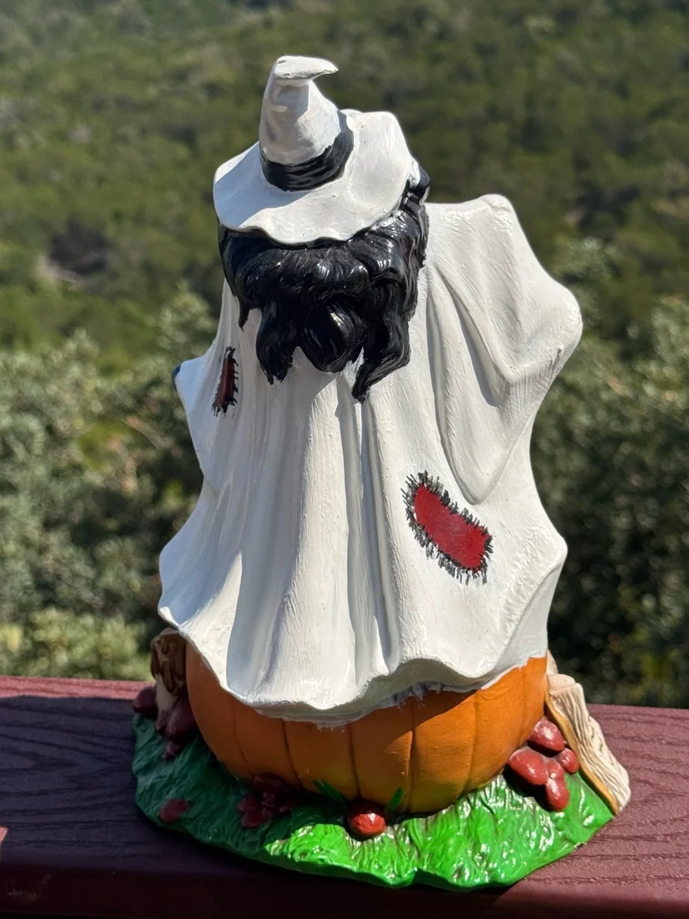 Vintage Byron Molds 1970 Ceramic Seated Witch